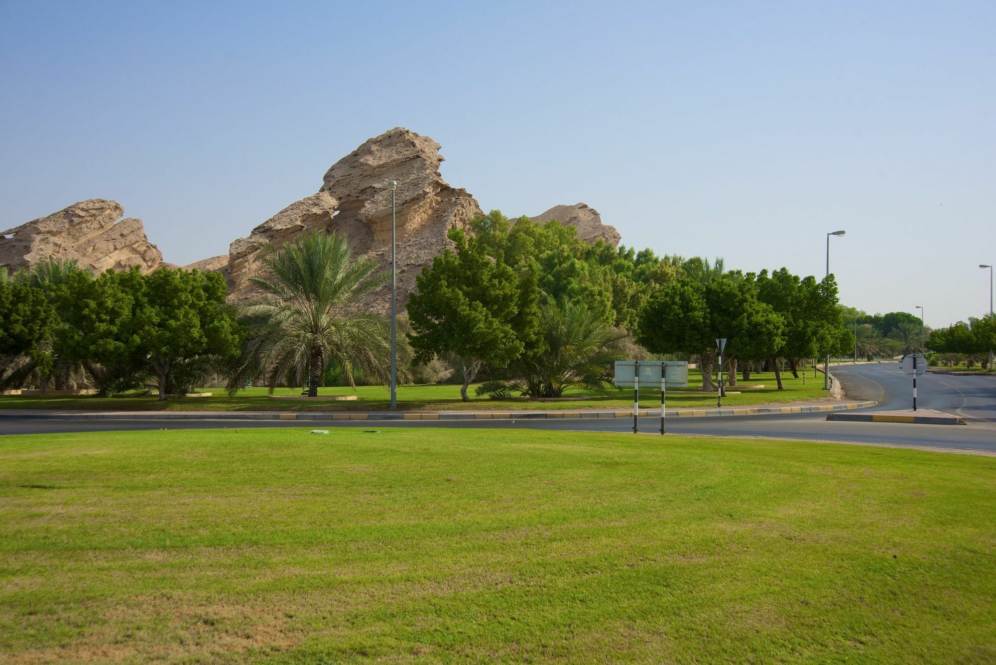 Green Mubazzarah Chalets Al Ain Buitenkant foto